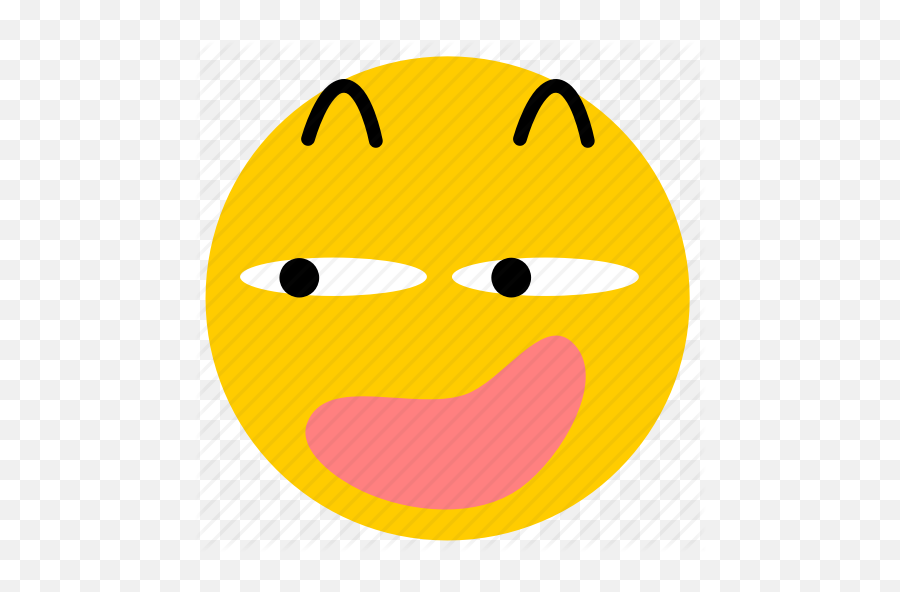 Funny Emojis With Line - Circle,Flirty Emoji