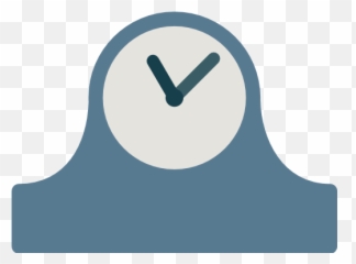 Mantlepiece Clock Emoji For Facebook - Clip Art,Clock Emoji Png