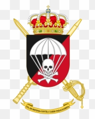 Spanish Army Paratrooper Brigade - Coat Of Arms Music Emoji,Army Tank Emoji