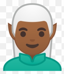 Download Svg Download Png - Icon Elf Emoji,Raise Hand Emoji