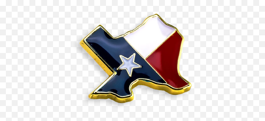 Texas Flag Pin - Flag Emoji,Texas Emoji Flag