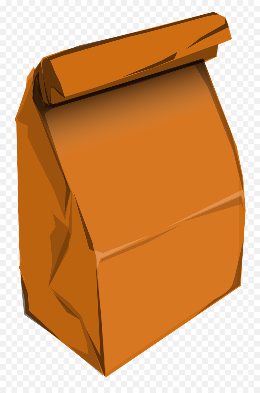 Paperbag Paper Bag Bag Package Brown - Transparent Paper Bag Clipart Emoji,Emoji Lunch Bag