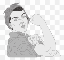 Oh Rosie - Portable Network Graphics Emoji,Rosie The Riveter Emoji
