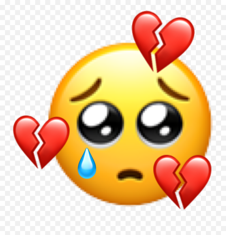 Emoticon Stickers - Emoji Reaction Meme Twitter,Heart Emojicon