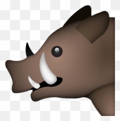 Boar Emoji -