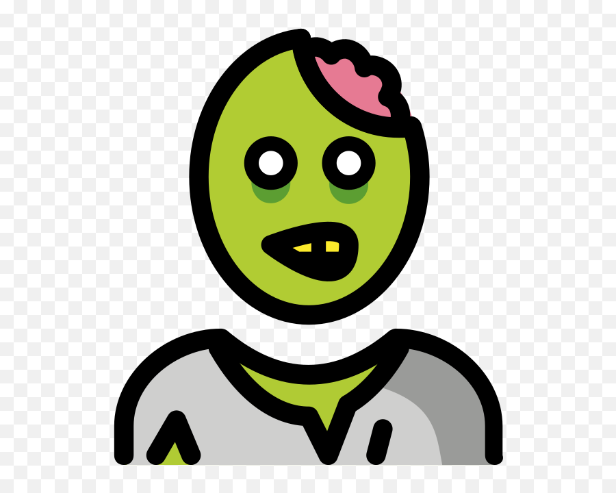 Openmoji - Cartoon Emoji,Green Face Emoji