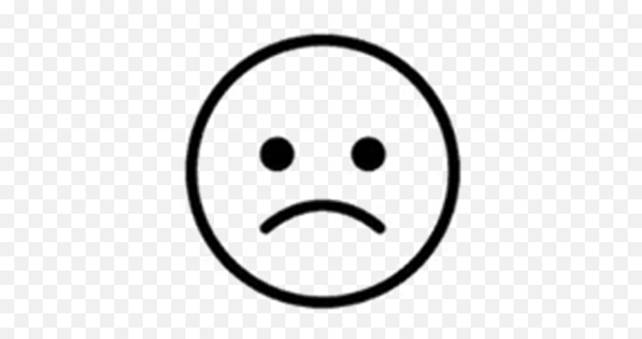 Sad Roblox Face Png - Smiley Sad Icon Emoji,Thinking Emoji Roblox