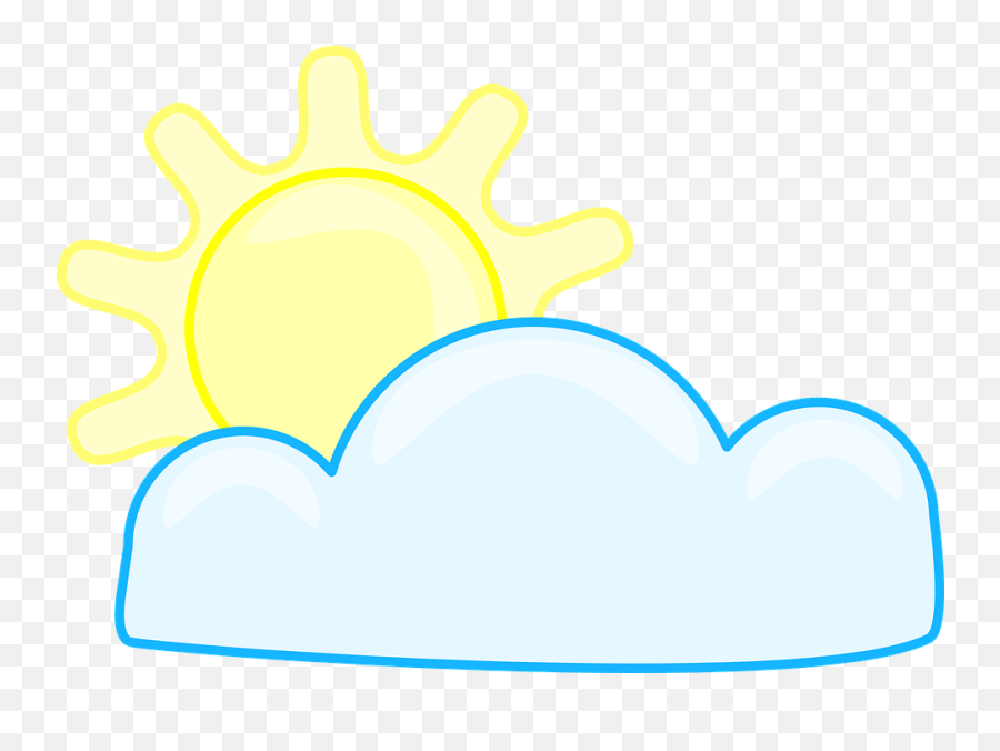 Free Sunlight Sun Vectors - Cloudy Clip Art Emoji,Scuba Emoticon