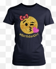 Its My Birthday Emoji T Shirt - Birthday Queen In Black T Shirt Design,Soccer Emoji Shirt