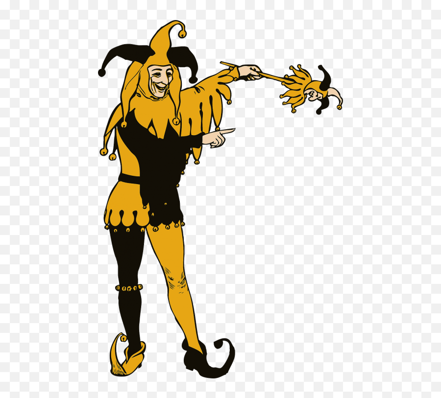 Humorfunnyconceptheadhead Work - Free Image From Needpixcom Yellow Jester Emoji,Jester Hat Emoji