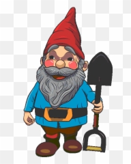 Transparent Garden Gnome Clipart - Png Gif Emoji