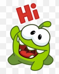 Cut The Rope Stickers For Whatsapp - Om Nom Emoji