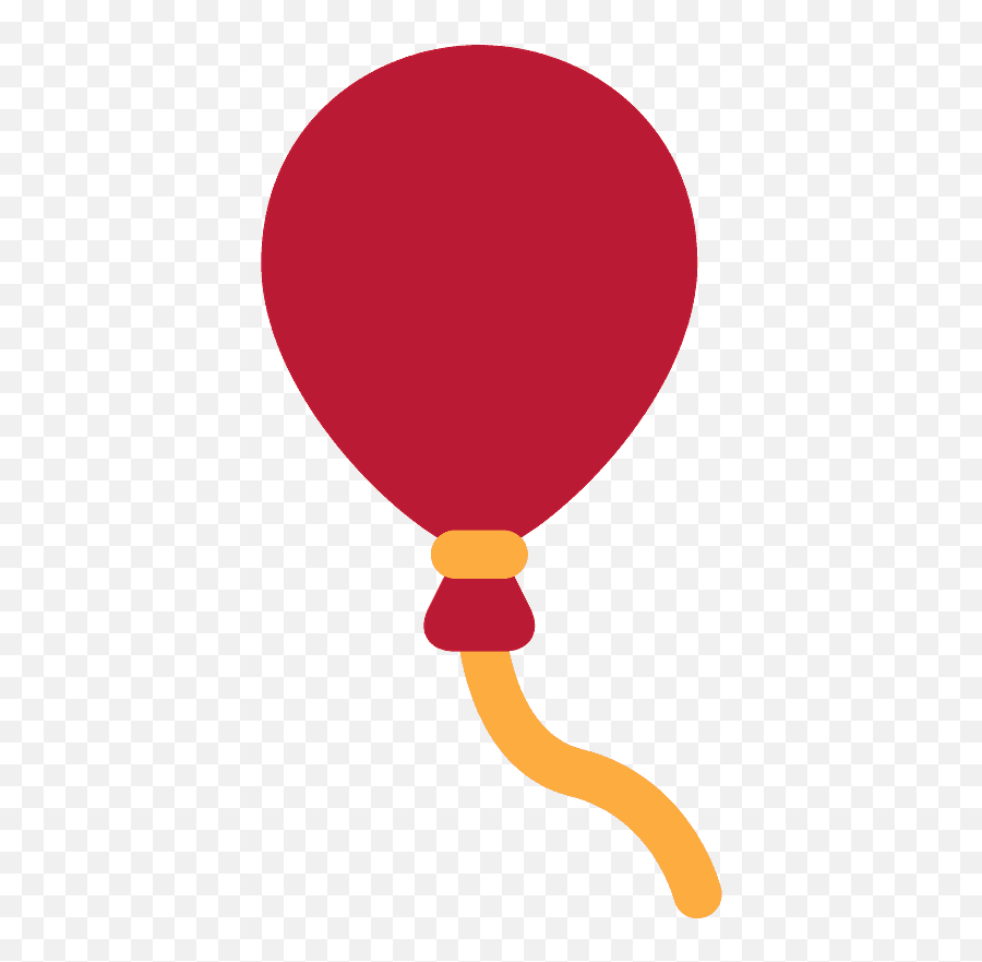 Balloon Emoji Clipart Free Download Transparent Png - Balloon Emoji Twitter,Popper Emoji