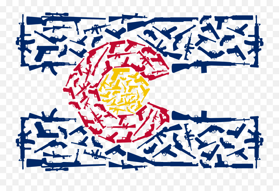 Flags Clipart Gun Flags Gun Transparent Free For Download - Colorado Flag And Guns Emoji,Colorado Flag Emoji