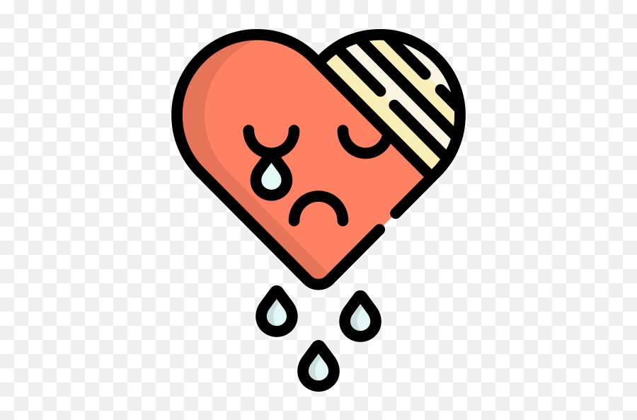 Heartbreak Icon At Getdrawings - Sad Broken Heart Drawing Emoji,Heartbreak Emoji