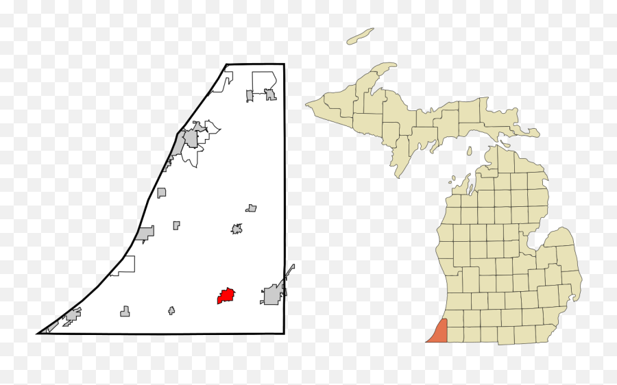 Berrien County Michigan Incorporated - County Michigan Emoji,Michigan Emoji