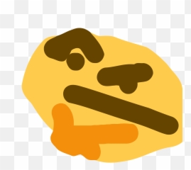 Same Time I Get Pregnant - Thinking Emoji Meme