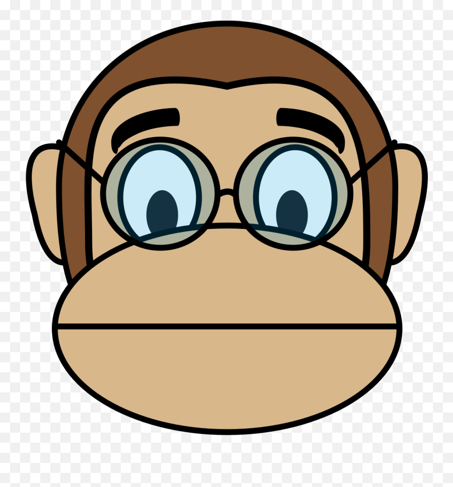 Smart Emoji Clipart - Clipart Sad Monkey,Worm Emoji