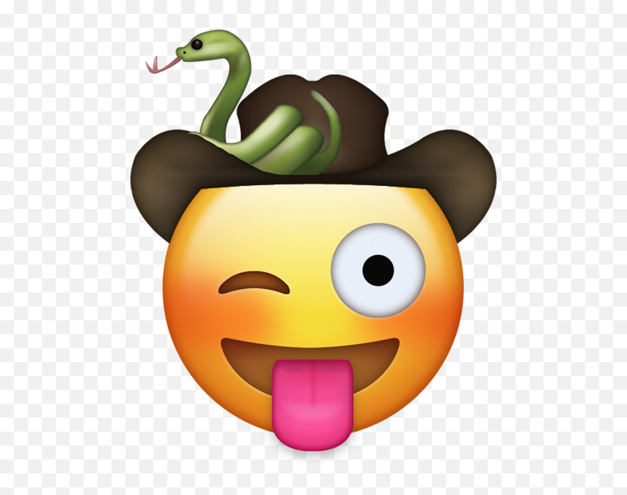 Pin - Sad Cowboy Emoji,Snake Emoji