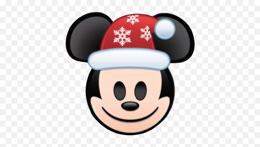 Holiday Mickey - Disney Emoji Mickey Mouse,Christmas Emojis