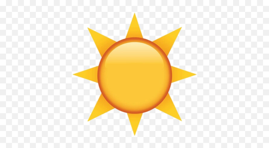 Sun Clipart Tumblr - Transparent Background Cartoon Sun Emoji,Emoji Song