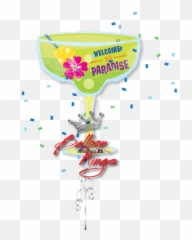 Margarita Paradise Glass - Wine Emoji