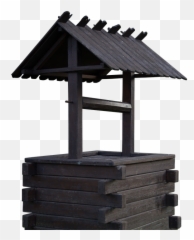 Fountain Wood Water Drinking - Emoji