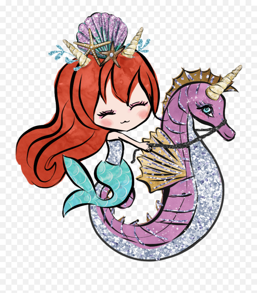 Sirena Girl Niña Sirens Sirenita - Cartoon Emoji,Sirens Emoji