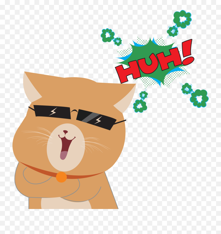 Sticker Lover Cat - Cartoon Emoji,Lucky Cat Emoji