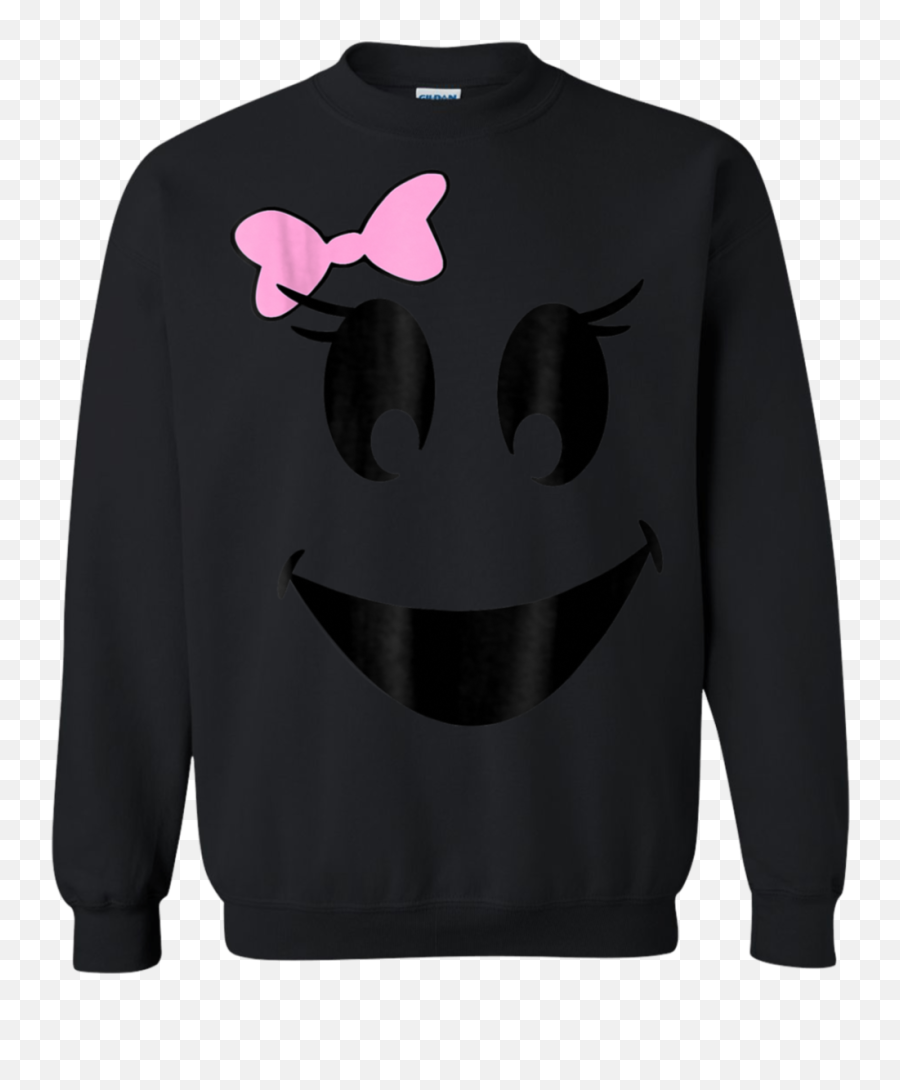 Cute Girl Ghost With Bow Ghoul Face - Sweater Emoji,Ghoul Emoji