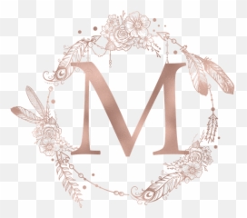 Wallpapers Rose Gold Transparent Png - Rose Gold Letter M Emoji,Rose Gold Emoji