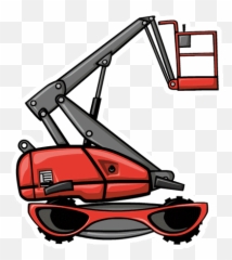 Skyjack Emojis - Crane,Lawn Mower Emoji