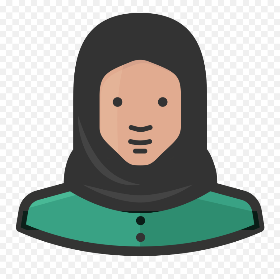 Muslim Woman Icon Free Avatars Iconset Diversity Avatars - Icon Muslim Woman Png Emoji,Muslim Emoji