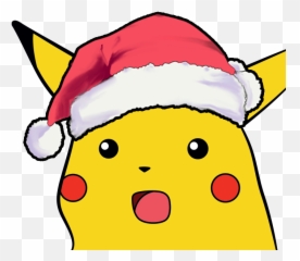 Printable Clipart Pikachu Memes Png - Transparent Background Emoji