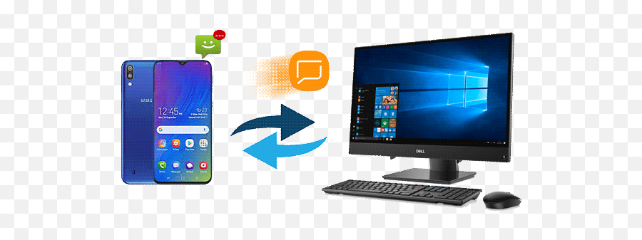 6 Ways To Transfer Text Messages From Samsung Phone To Computer - Dell All In One Pc Emoji,Emoji On Samsung Galaxy S4