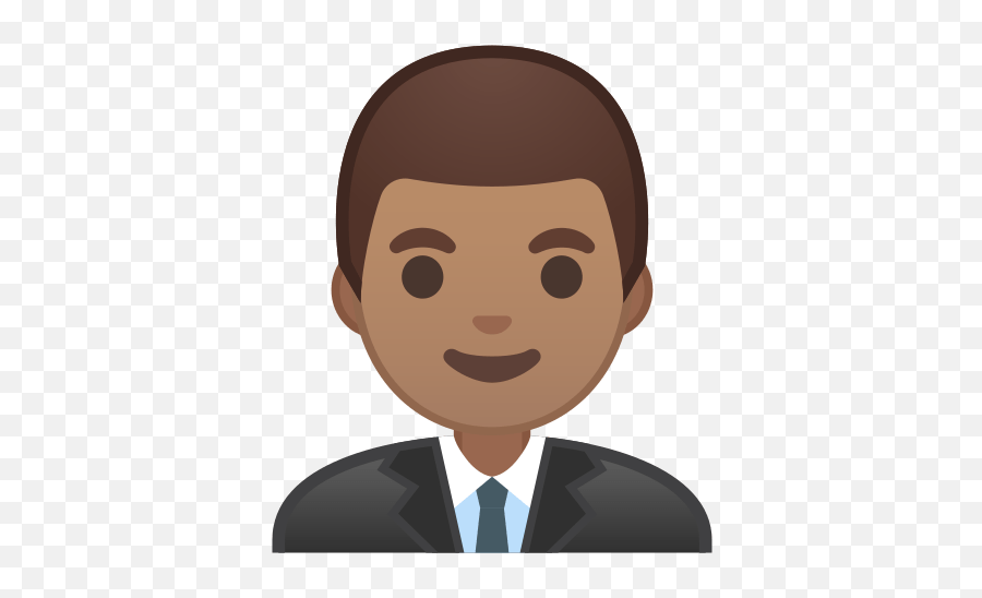 Man Office Worker Emoji With Medium - Office Worker Icon Png,Office Emoji