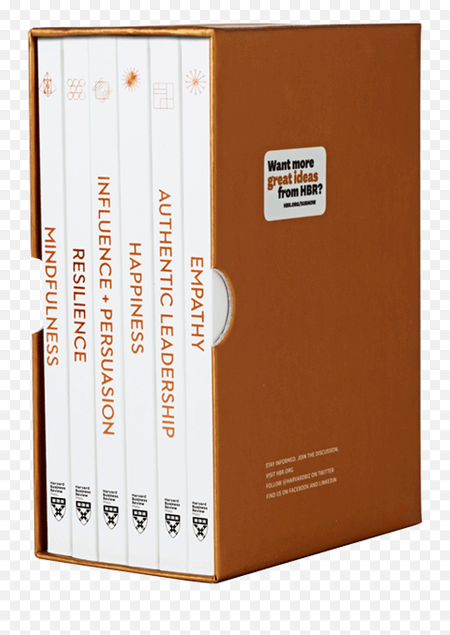 Hbr Emotional Intelligence Boxed Set 6 Books Hbr Emotional Intelligence Series - Paper Emoji,Emotions Of Facebook