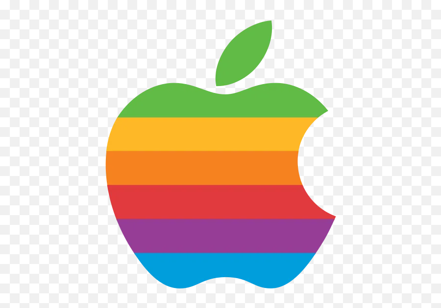Symbol - Apple Logo Rainbow Emoji,Kd Emoji