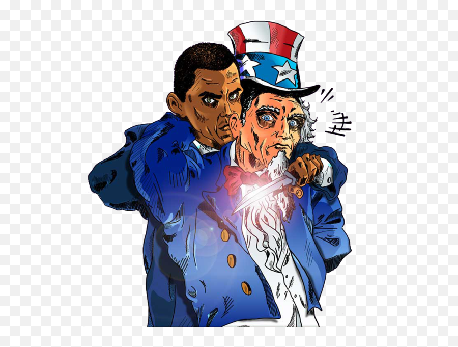 Obama And Uncle Sam - Uncle Sam Transparent Emoji,Uncle Sam Emoji