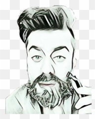 Shaving Men - Sketch Emoji