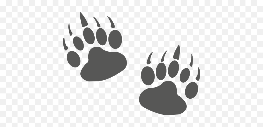 Glutton Footprint Icon - Transparent Png U0026 Svg Vector File Huellas De Oso Png Emoji,Footprint Emoji