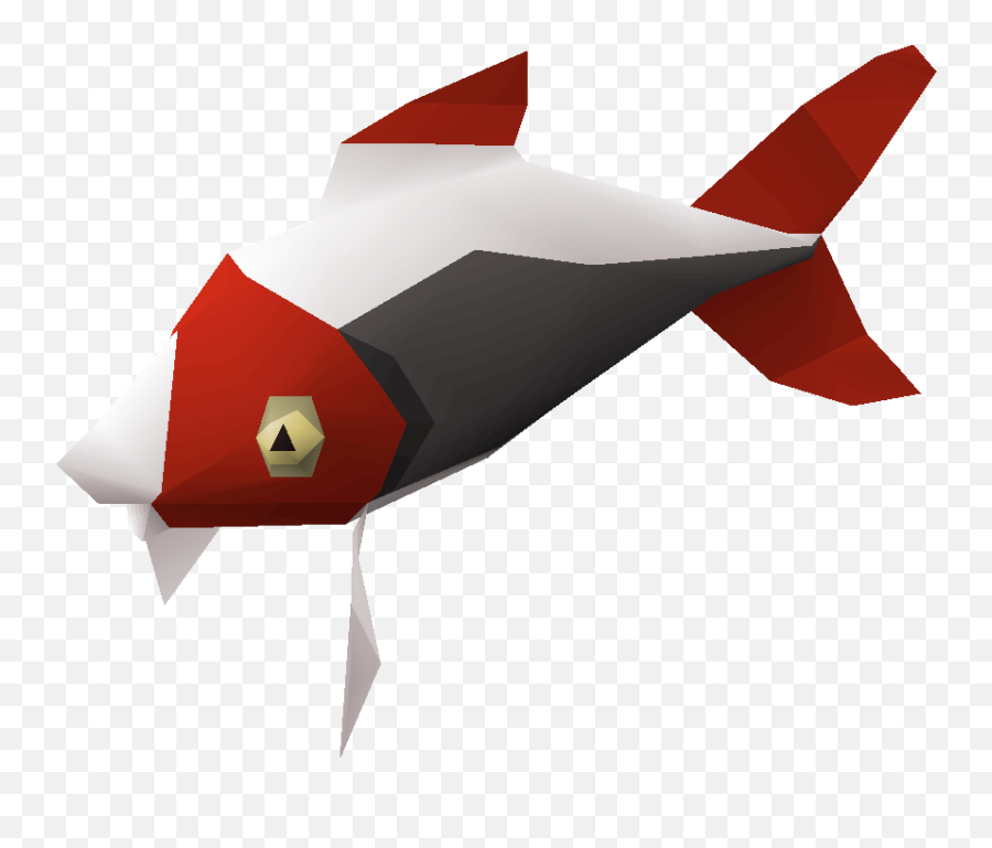 Download Harlequin Fish - Runescape Fish Emoji,Origami Emoji