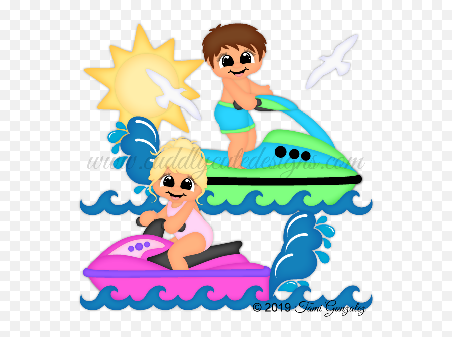 Graduation Card Boxes - Menina Jet Ski Png Emoji,Jet Ski Emoji