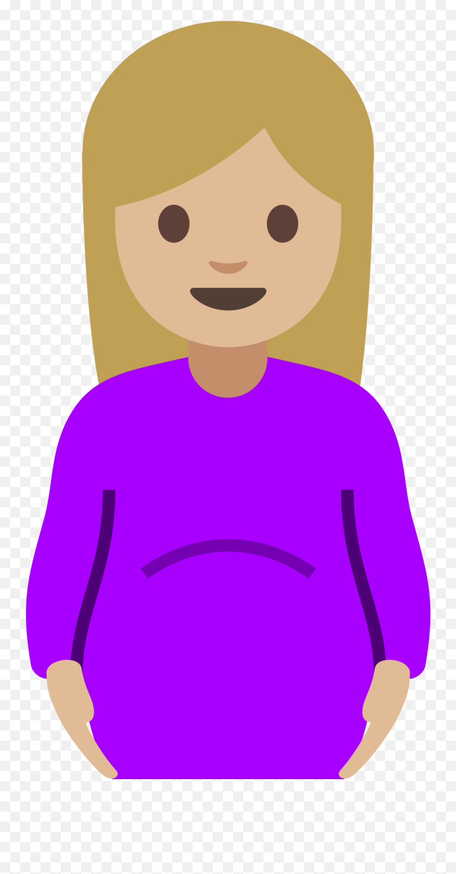 Download Hd Open - Clip Art Emoji,Pregnant Emoji
