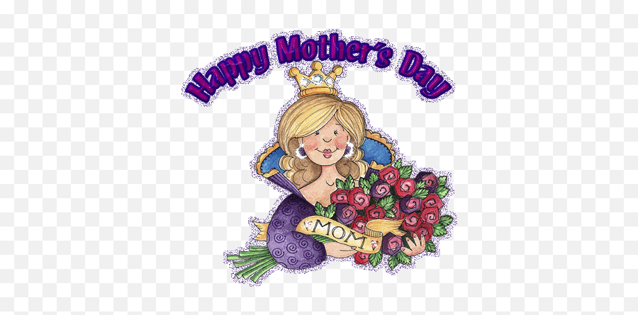 Happy Mothers Day Animated Gif Clipart - Animated Happy Day Clipart Emoji,Mother's Day Emoticons