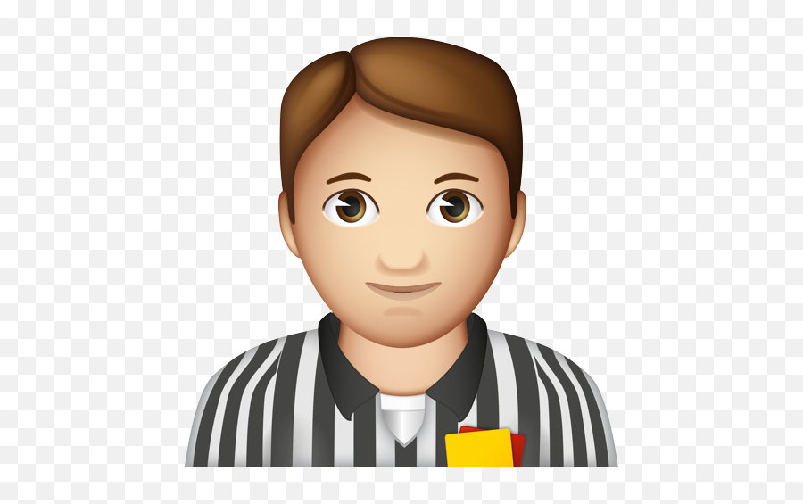 Emoji - Cartoon,Referee Emoji