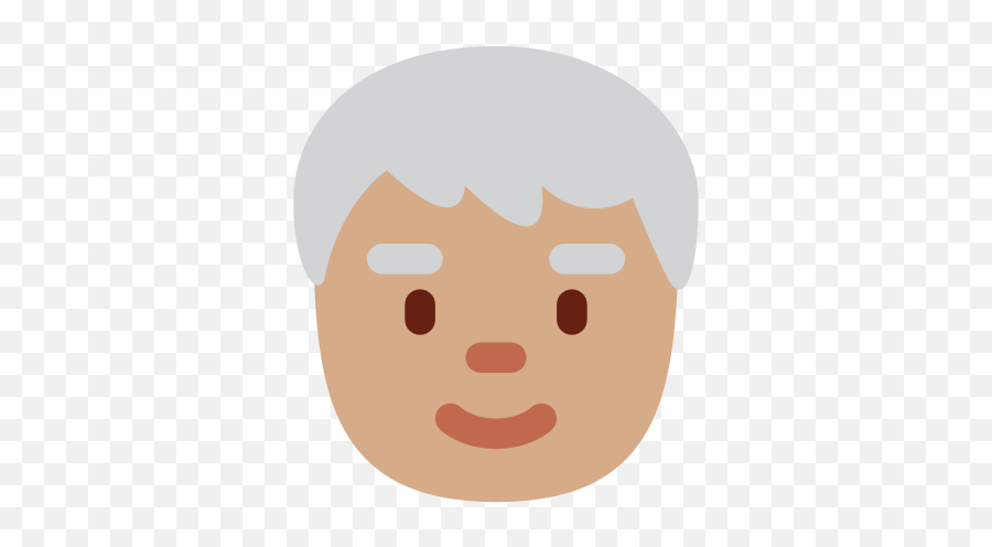 Older Person Emoji With Medium Skin Tone Meaning And - Illustration,Person Emoji