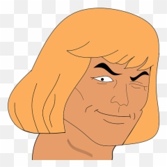 He - He Man Head Transparent Emoji,Rosie The Riveter Emoji