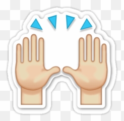 Praise Hands Emoji Transparent Png - Praying Background