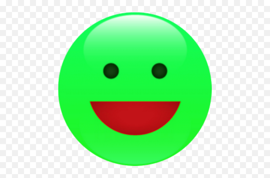 Dd Smiley Vert Heureux - Emoji Content Vert Png,Flip The Bird Emoticon